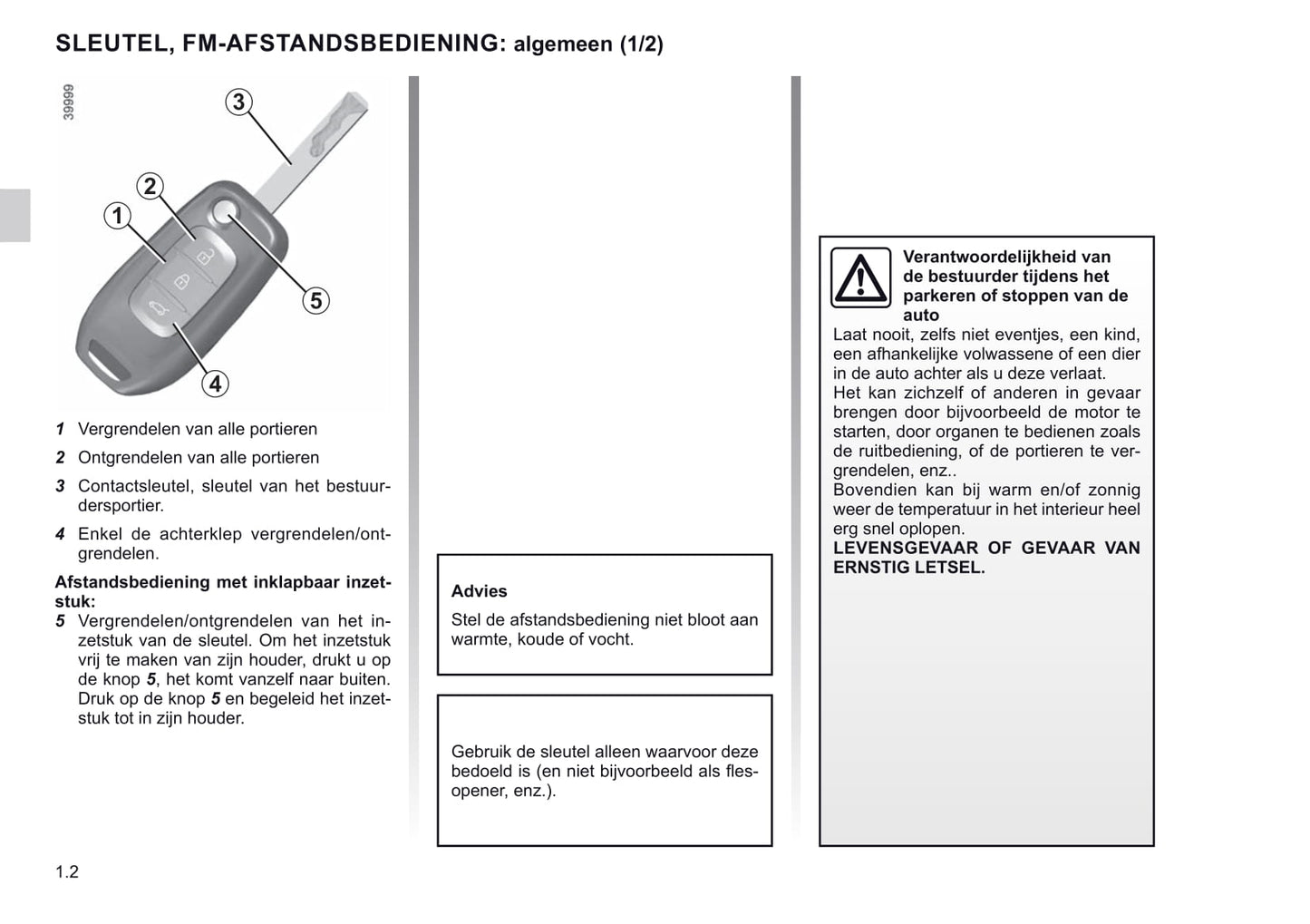 2021-2022 Renault Koleos Owner's Manual | Dutch