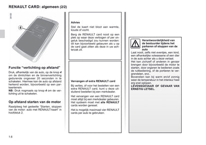 2021-2022 Renault Koleos Owner's Manual | Dutch