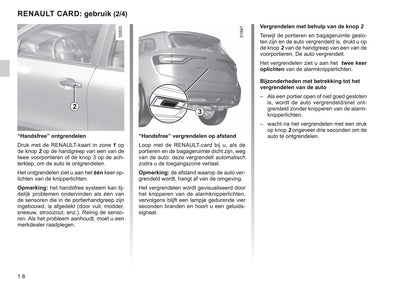 2021-2022 Renault Koleos Owner's Manual | Dutch