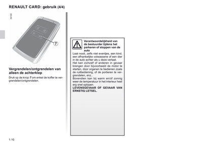 2021-2022 Renault Koleos Owner's Manual | Dutch