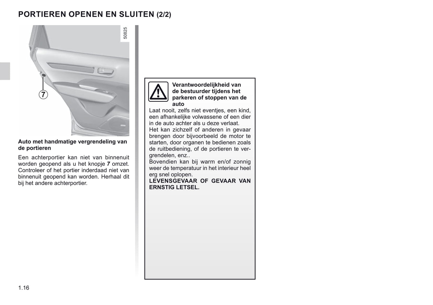 2021-2022 Renault Koleos Owner's Manual | Dutch