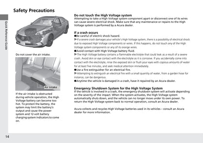 2020 Acura RLX Owner's Manual | English