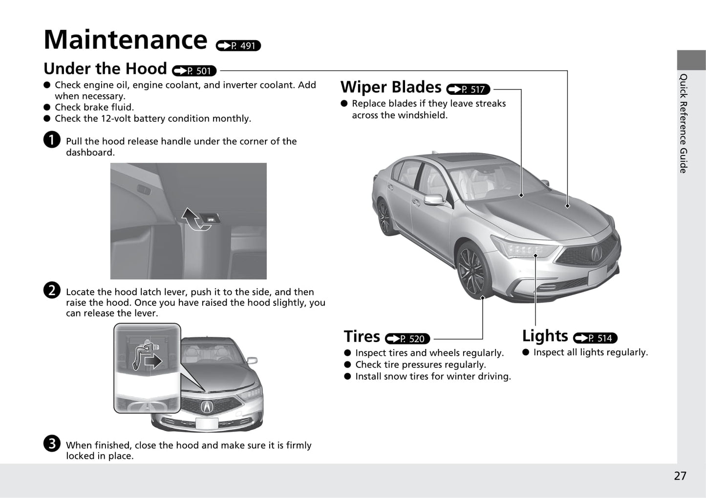 2020 Acura RLX Owner's Manual | English