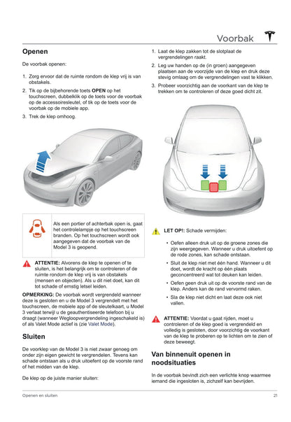 2020 Tesla Model 3 Manuel du propriétaire | Néerlandais