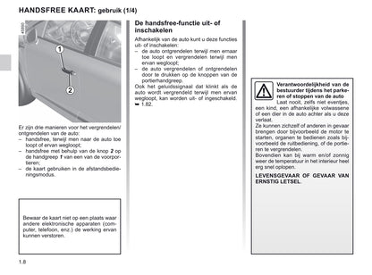 2019-2020 Renault Captur Bedienungsanleitung | Niederländisch