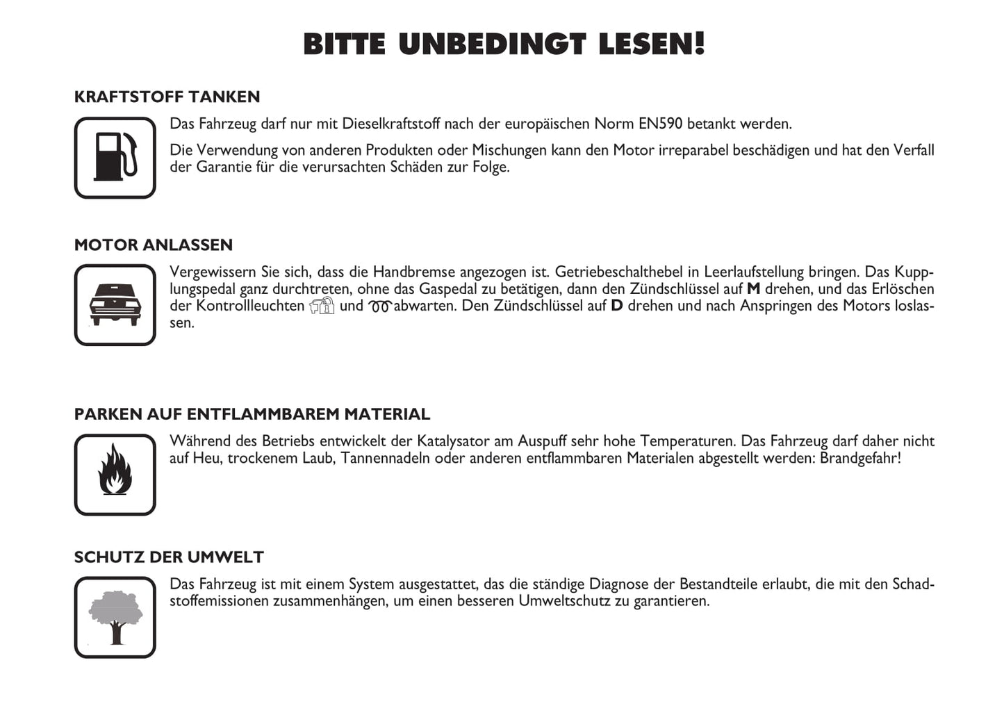 2012-2013 Fiat Scudo Bedienungsanleitung | Deutsch