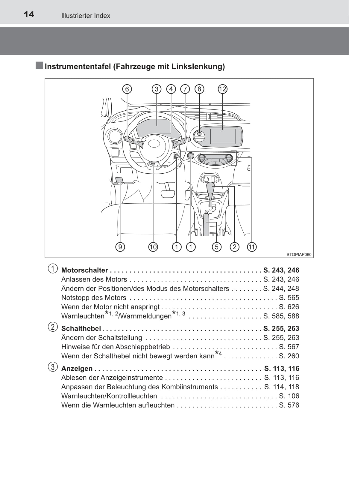 2018-2019 Toyota Yaris Owner's Manual | German