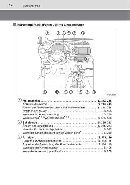 2018-2019 Toyota Yaris Owner's Manual | German