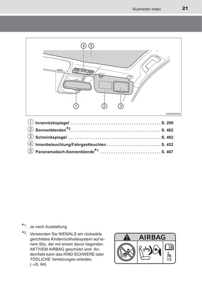 2018-2019 Toyota Yaris Owner's Manual | German