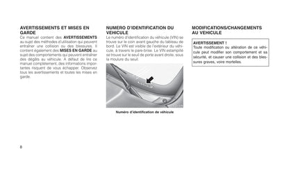 2010-2011 Jeep Cherokee Owner's Manual | French