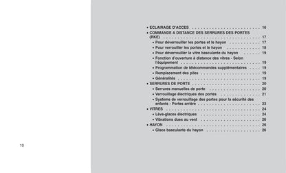 2010-2011 Jeep Cherokee Owner's Manual | French