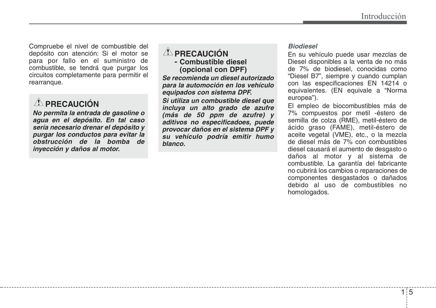 2011-2012 Kia Sorento Owner's Manual | Spanish