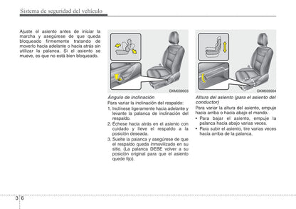 2011-2012 Kia Sorento Owner's Manual | Spanish