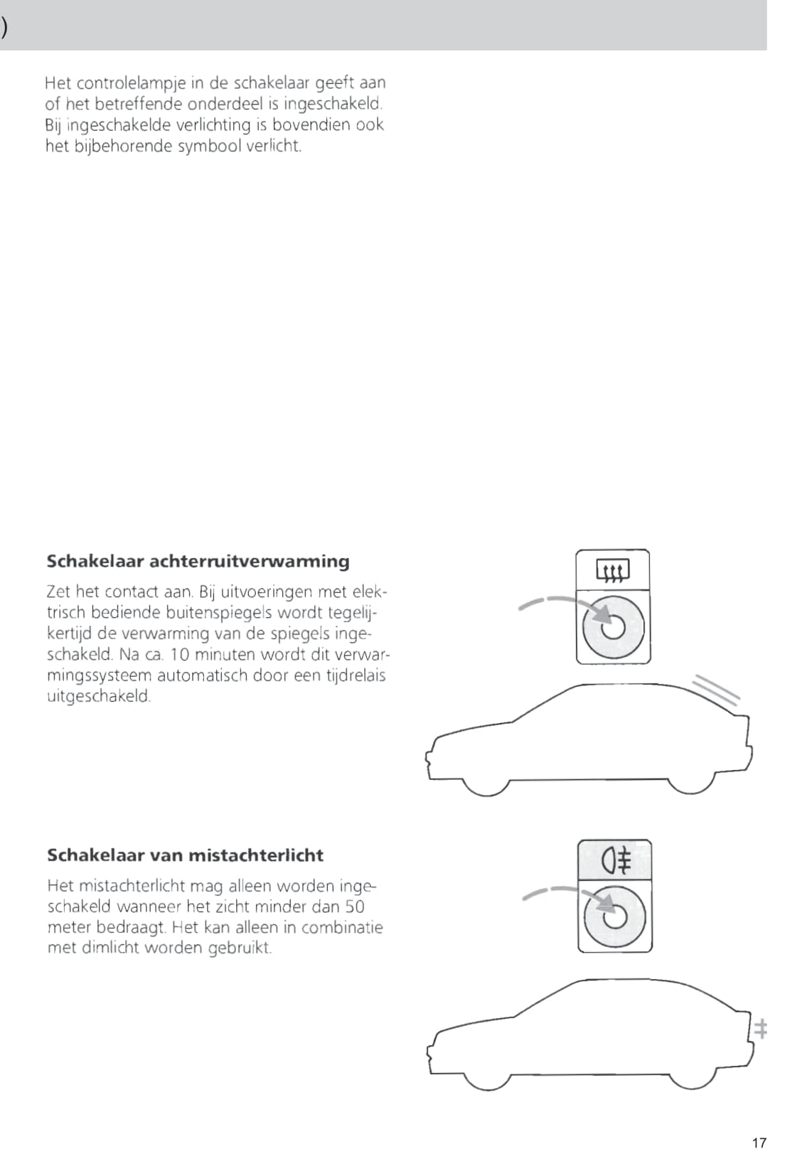 1990-1992 Ford Escort Gebruikershandleiding | Nederlands