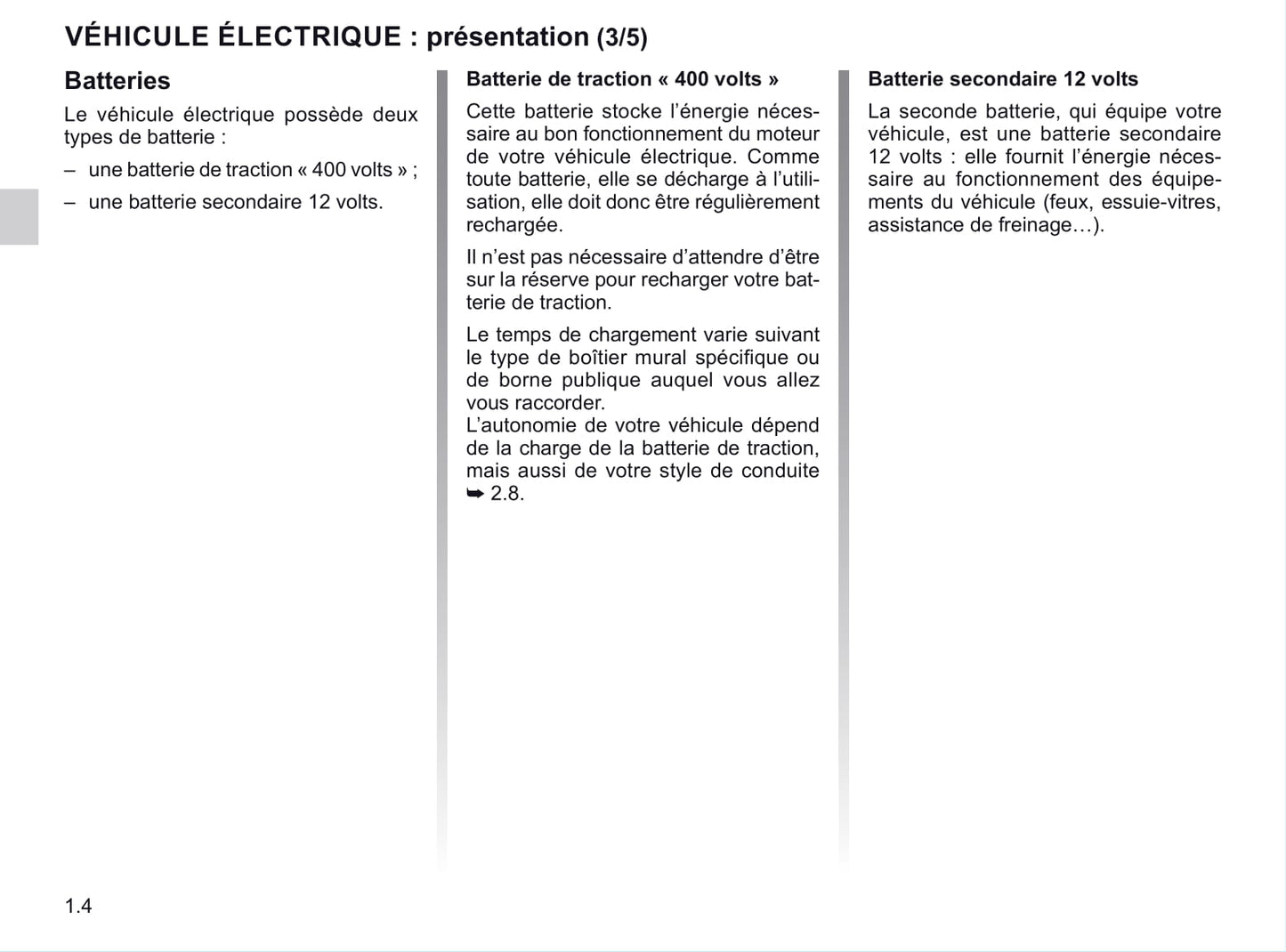 2020-2021 Renault Twingo Z.E. Owner's Manual | French