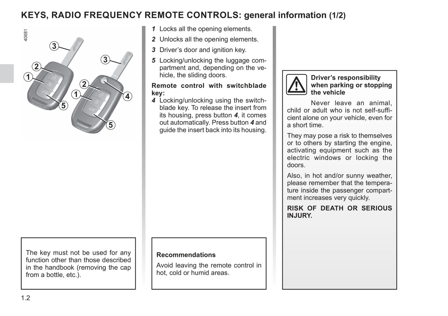 2021-2022 Renault Express Owner's Manual | English