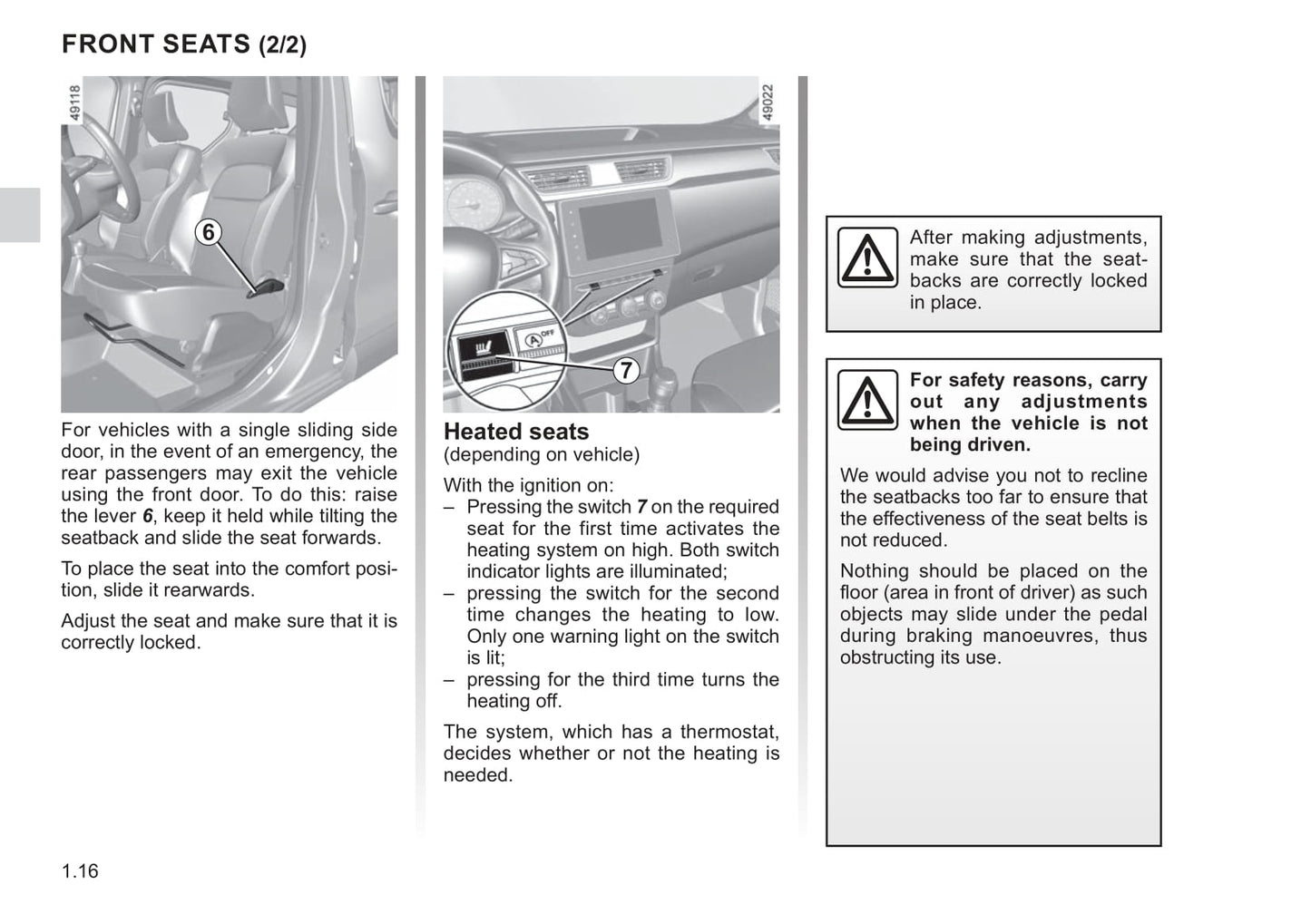 2021-2022 Renault Express Owner's Manual | English