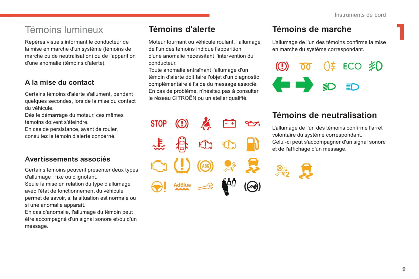 2017-2018 Citroën C-Elysée Owner's Manual | French