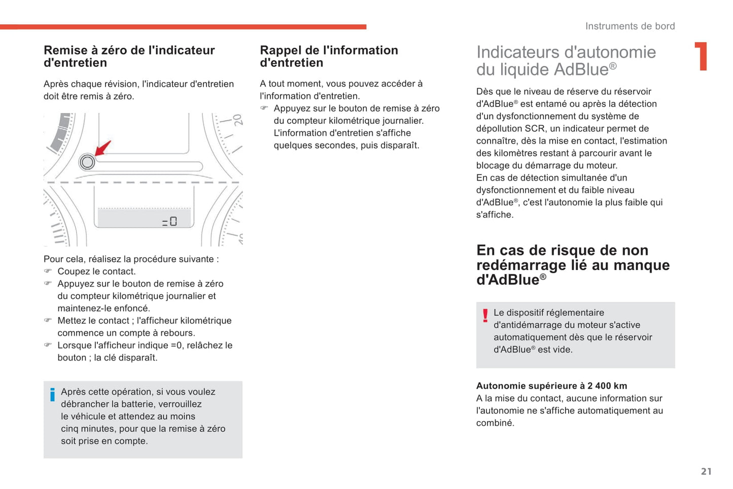 2017-2018 Citroën C-Elysée Owner's Manual | French