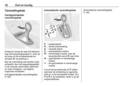 2018-2019 Opel Cascada Owner's Manual | Dutch