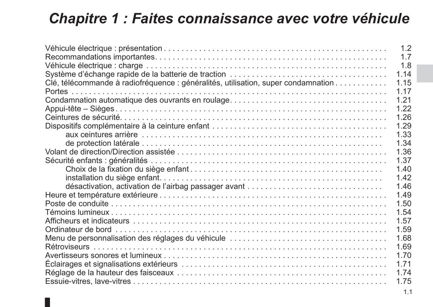 2012-2013 Renault Fluence Z.E. Owner's Manual | French