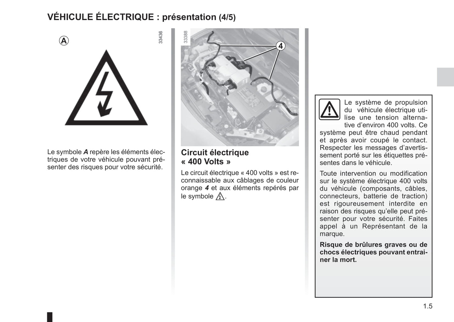 2012-2013 Renault Fluence Z.E. Owner's Manual | French