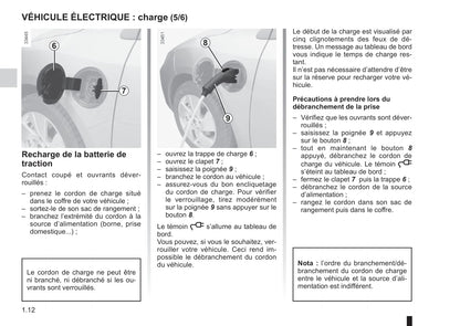 2012-2013 Renault Fluence Z.E. Owner's Manual | French