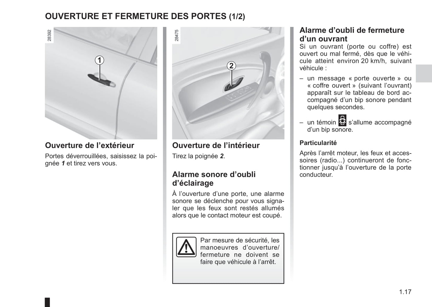 2012-2013 Renault Fluence Z.E. Owner's Manual | French