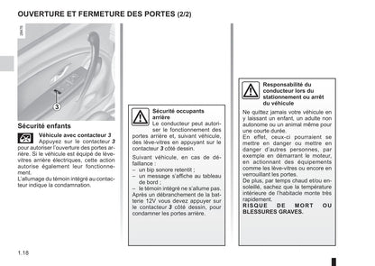 2012-2013 Renault Fluence Z.E. Owner's Manual | French