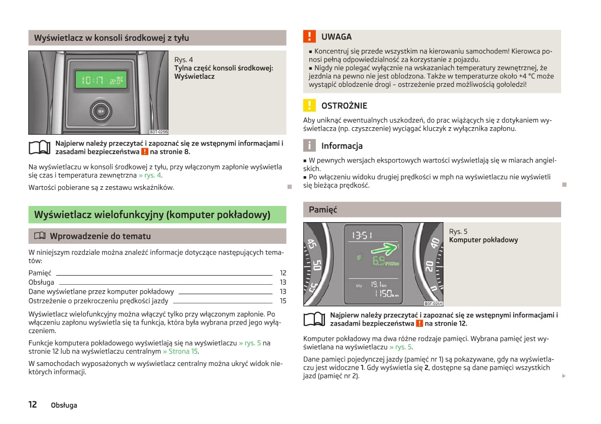 2012-2013 Skoda Superb Gebruikershandleiding | Pools