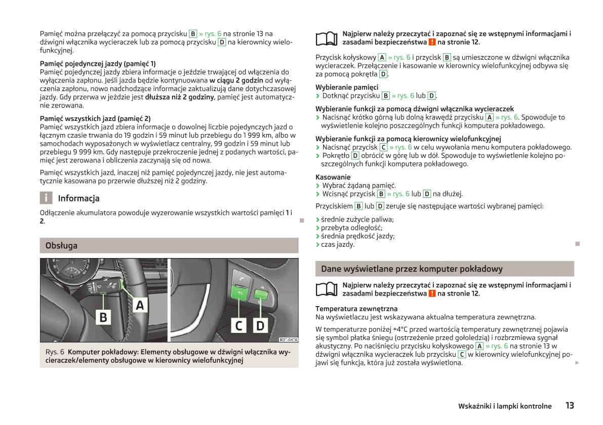 2012-2013 Skoda Superb Gebruikershandleiding | Pools