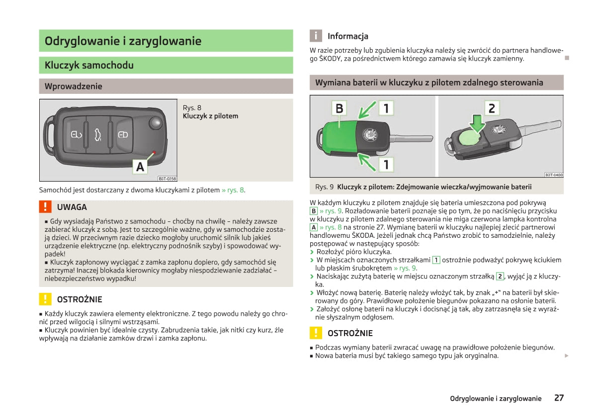 2012-2013 Skoda Superb Gebruikershandleiding | Pools