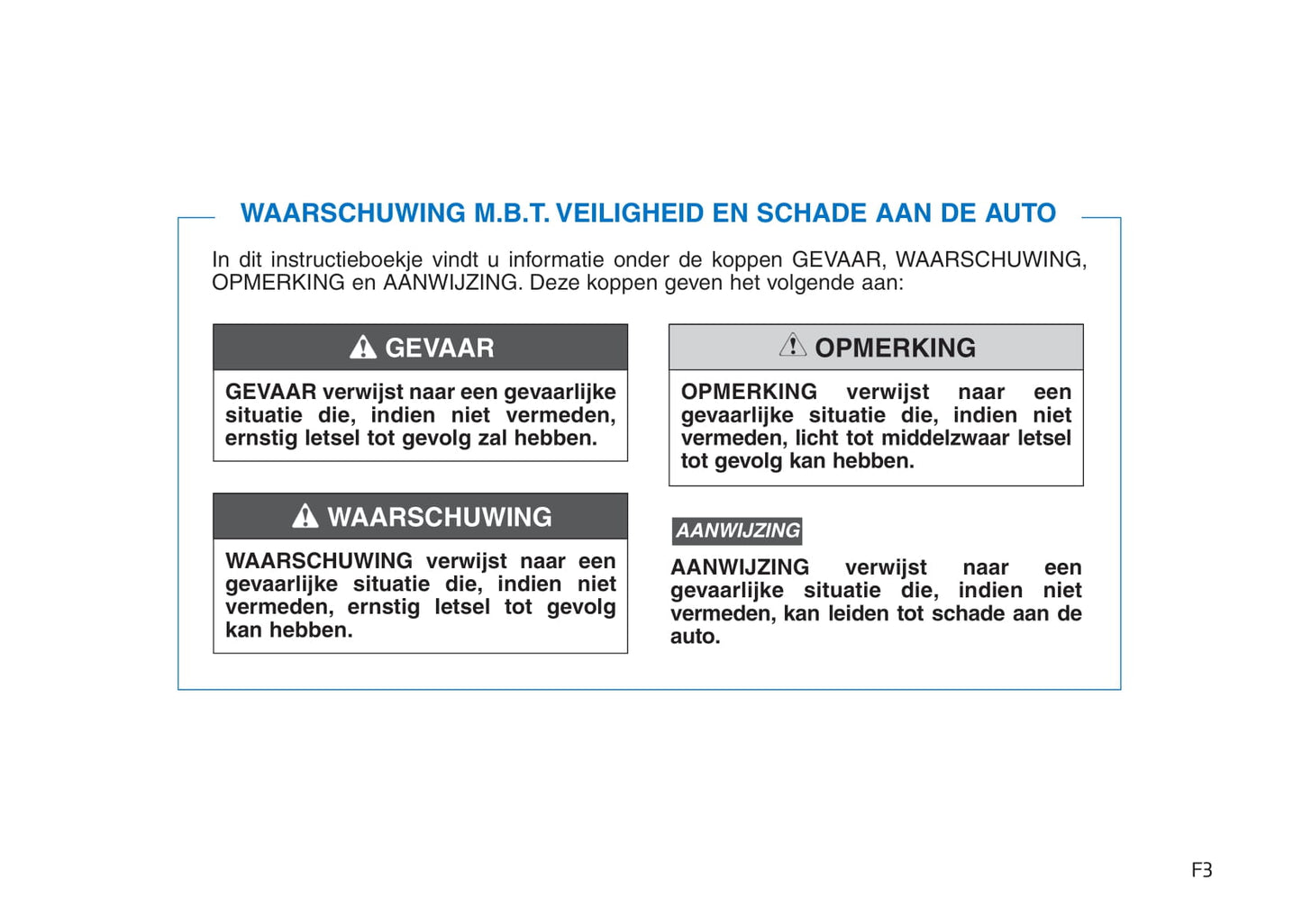 2016-2017 Hyundai Ioniq Bedienungsanleitung | Niederländisch