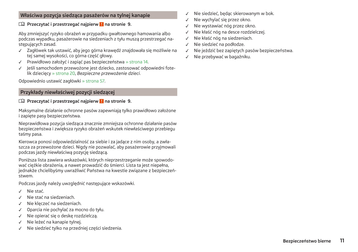 2012-2016 Skoda Citigo Manuel du propriétaire | Polonais