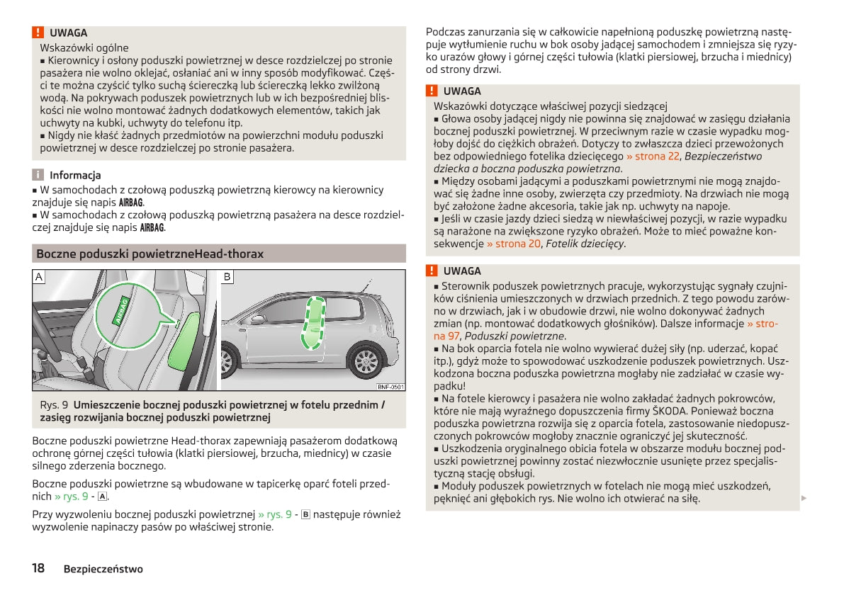 2012-2016 Skoda Citigo Manuel du propriétaire | Polonais