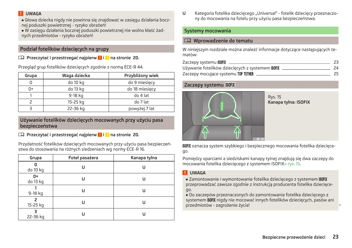 2012-2016 Skoda Citigo Manuel du propriétaire | Polonais