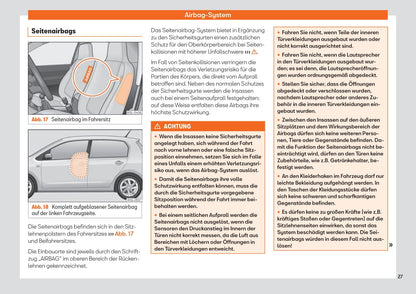 2019-2023 Seat Mii Bedienungsanleitung | Deutsch