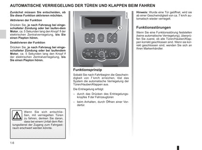 2005-2008 Dacia Logan Manuel du propriétaire | Allemand