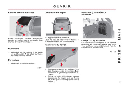 2011-2013 Citroën C4 Picasso/Grand C4 Picasso Gebruikershandleiding | Frans