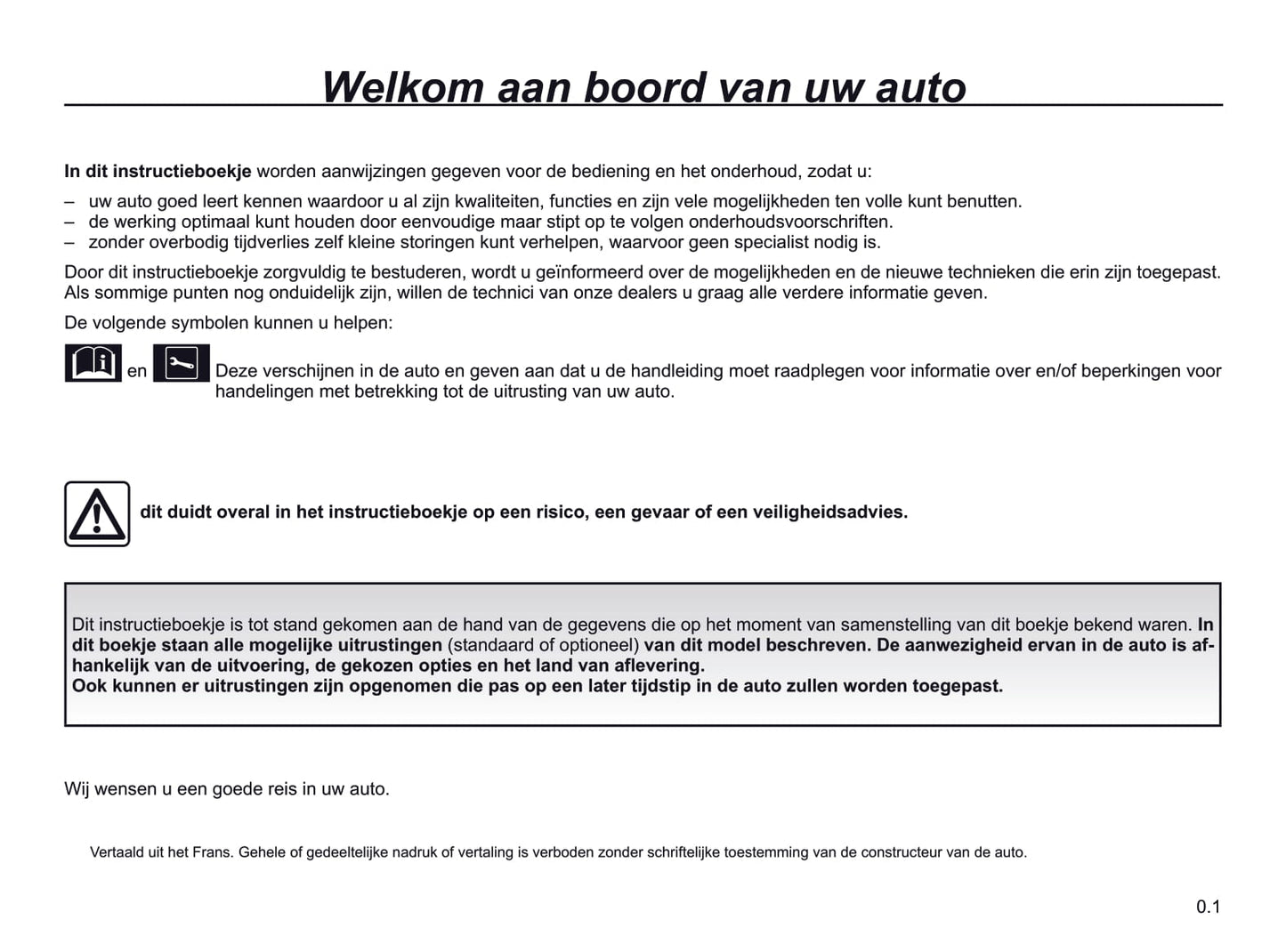 2019-2020 Renault Kadjar Owner's Manual | Dutch