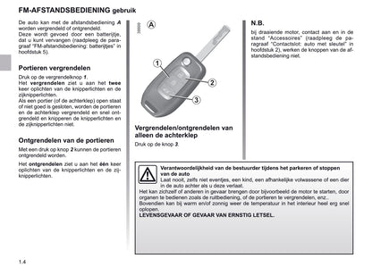 2019-2020 Renault Kadjar Owner's Manual | Dutch