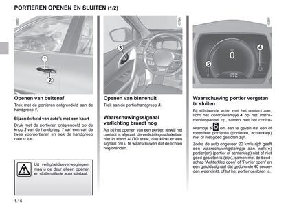 2019-2020 Renault Kadjar Owner's Manual | Dutch