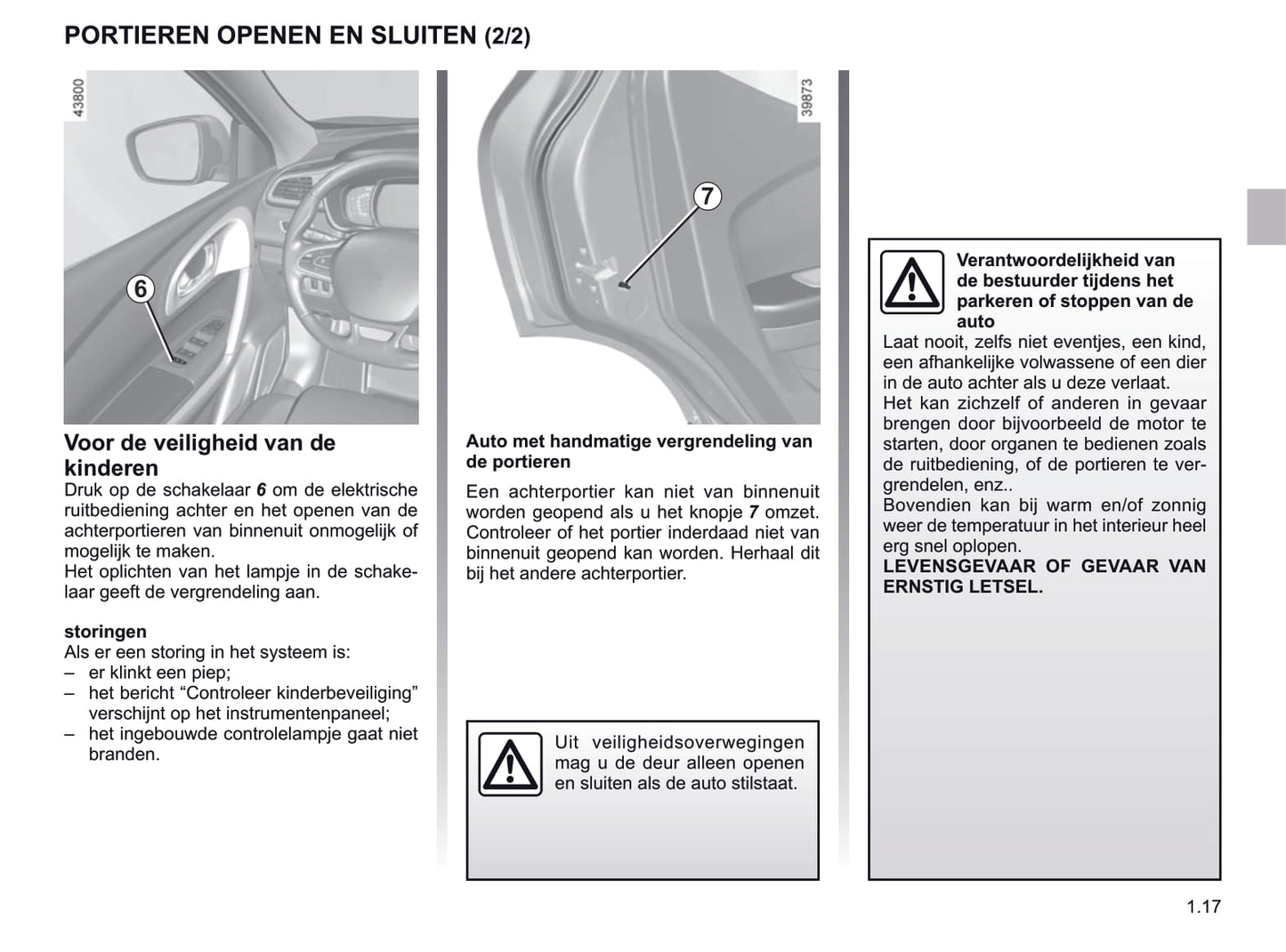 2019-2020 Renault Kadjar Owner's Manual | Dutch