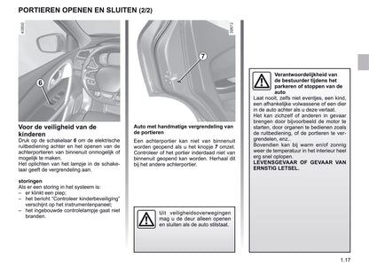 2019-2020 Renault Kadjar Owner's Manual | Dutch