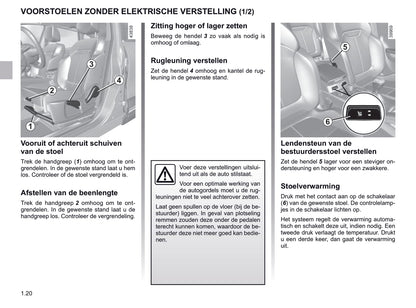 2019-2020 Renault Kadjar Owner's Manual | Dutch