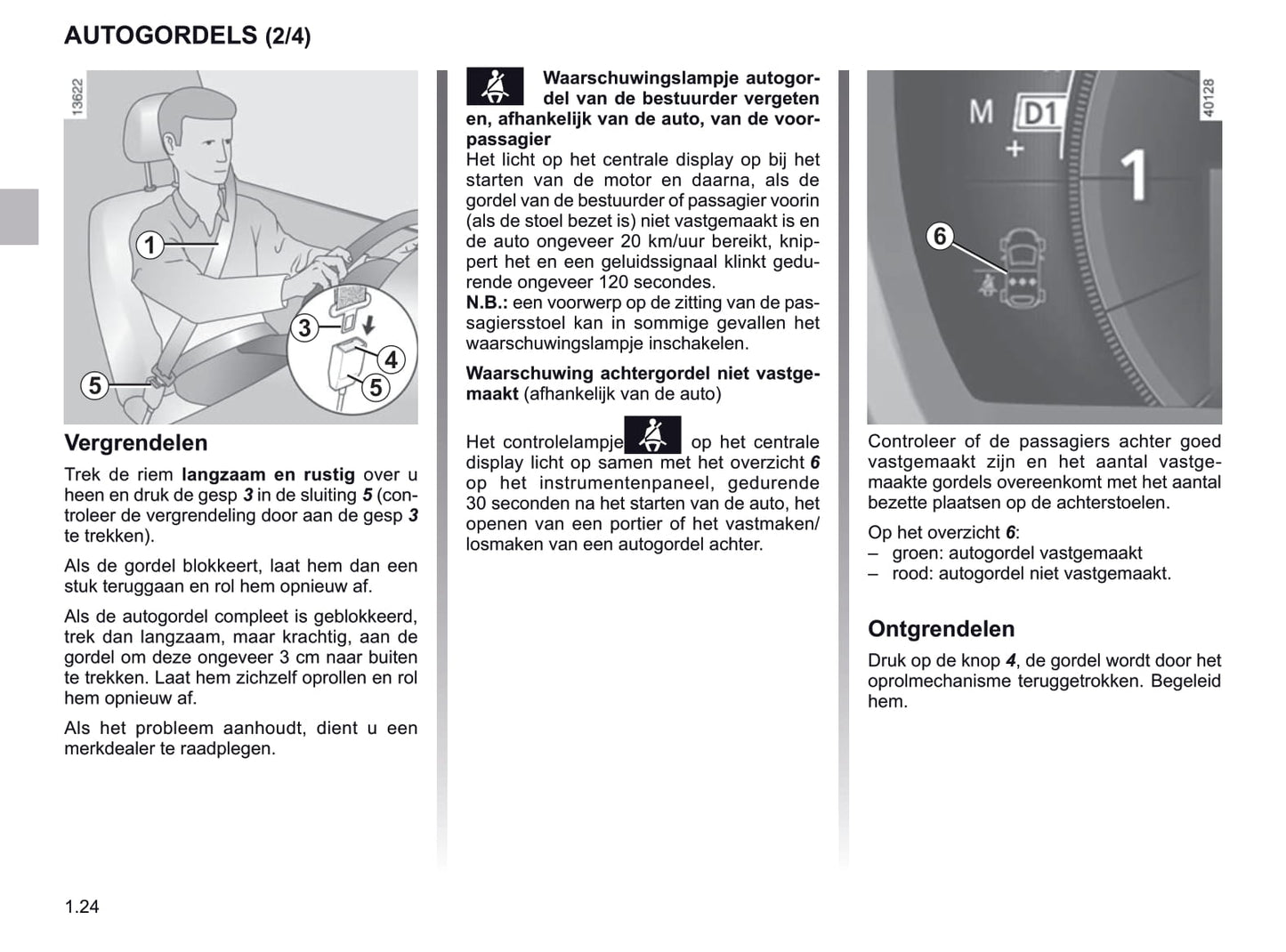 2019-2020 Renault Kadjar Owner's Manual | Dutch