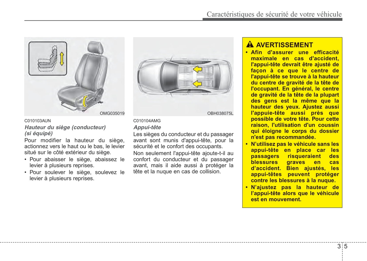 2008-2010 Kia Magentis Manuel du propriétaire | Français