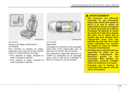 2008-2010 Kia Magentis Manuel du propriétaire | Français