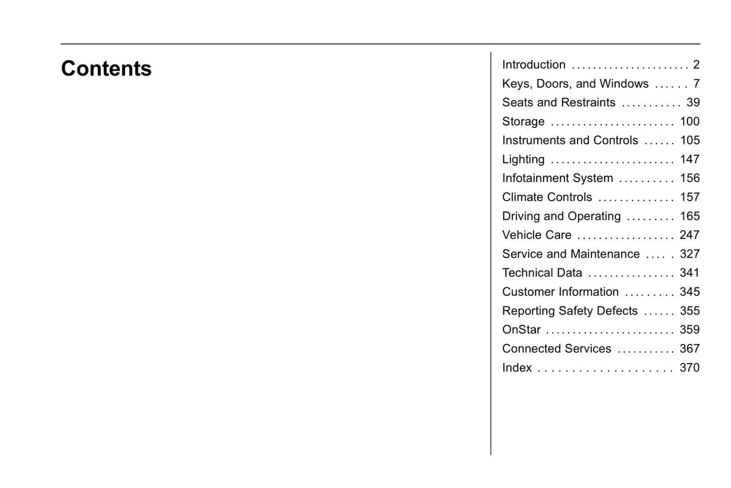 2020 Chevrolet Traverse Owner's Manual | English