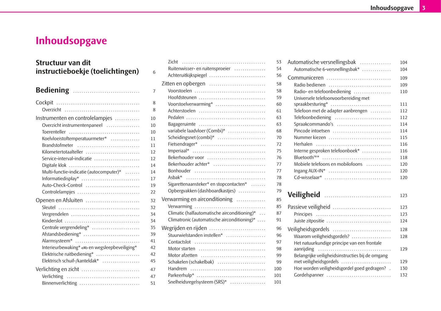 2008-2009 Skoda Fabia Gebruikershandleiding | Nederlands